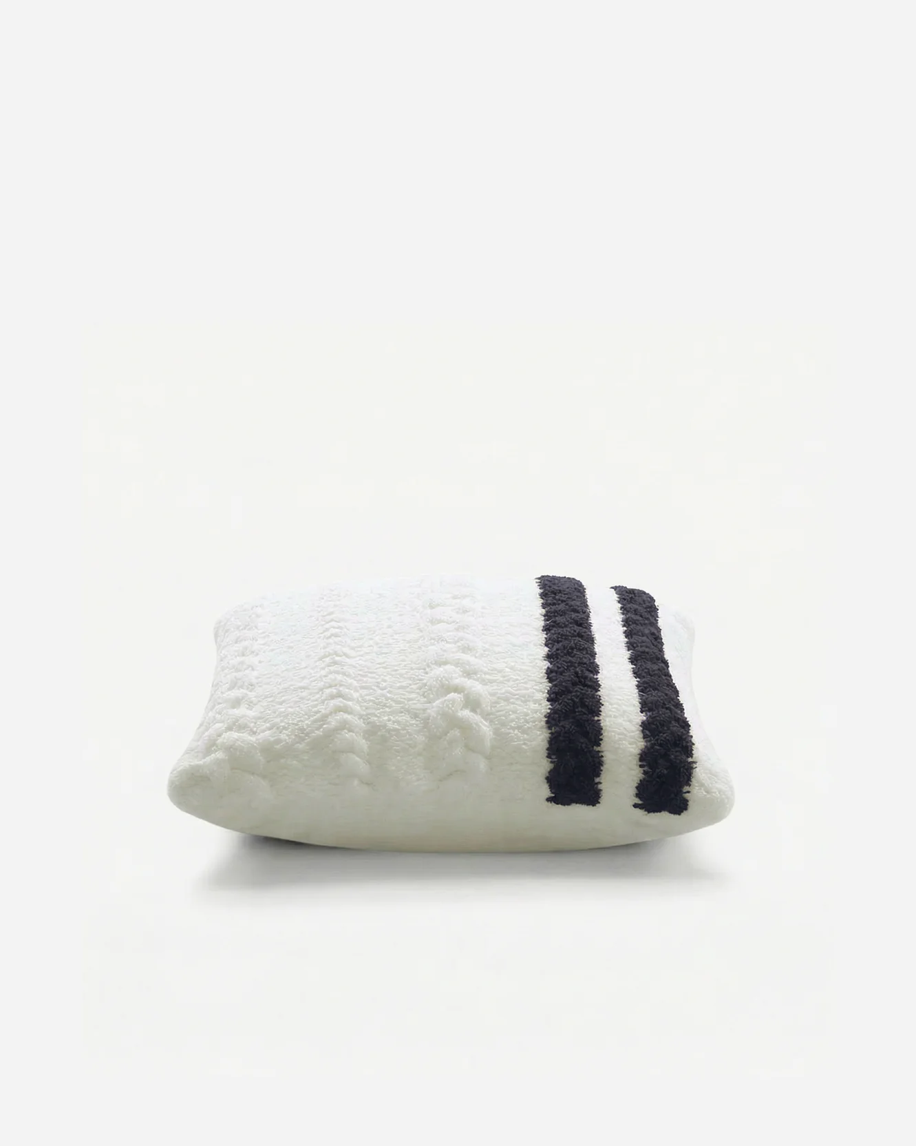 Snug Braided Two-Stripes Throw Pillow - Image 3