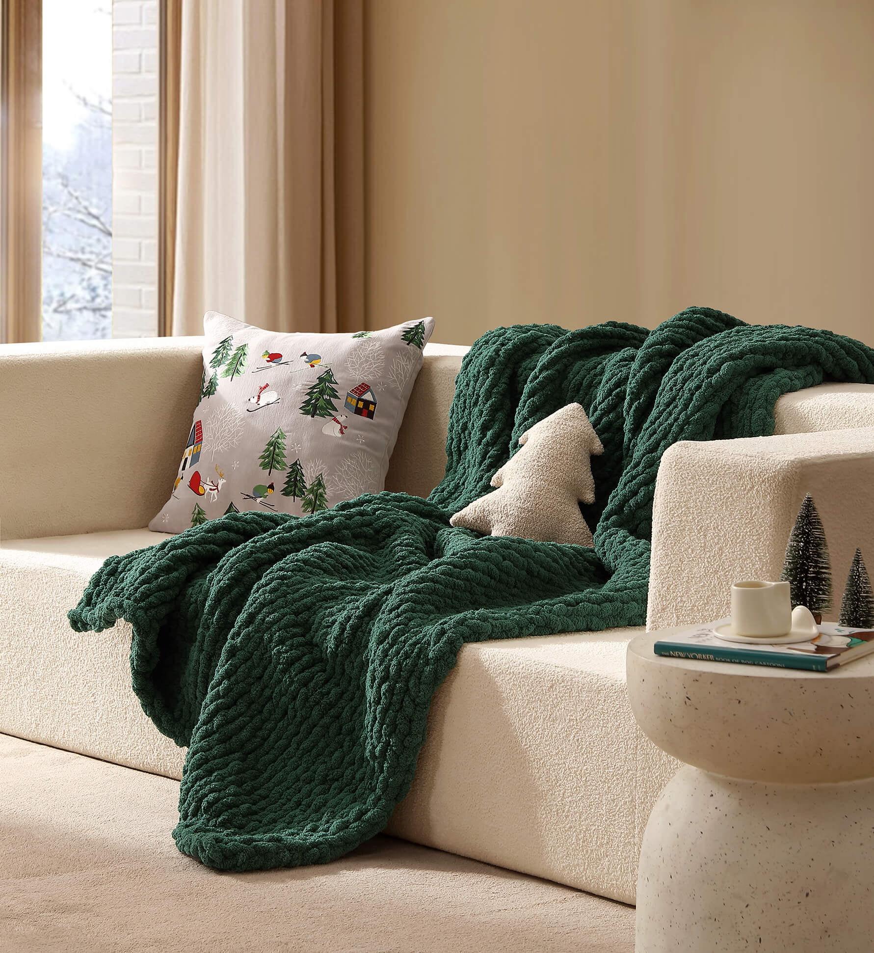 Snug Chunky Knit Throw - Image 9