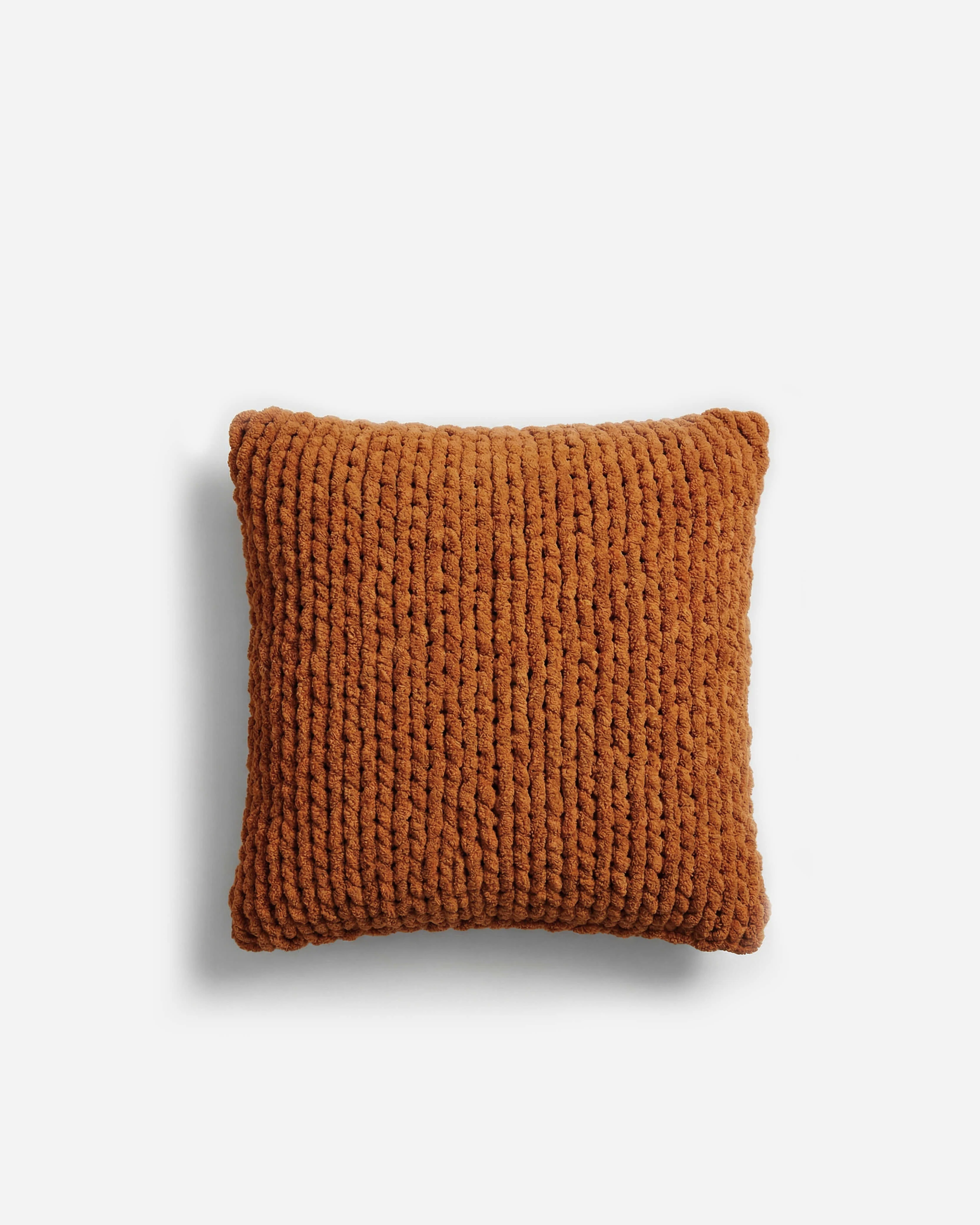 Snug Chunky Knit Throw Pillow - Image 4
