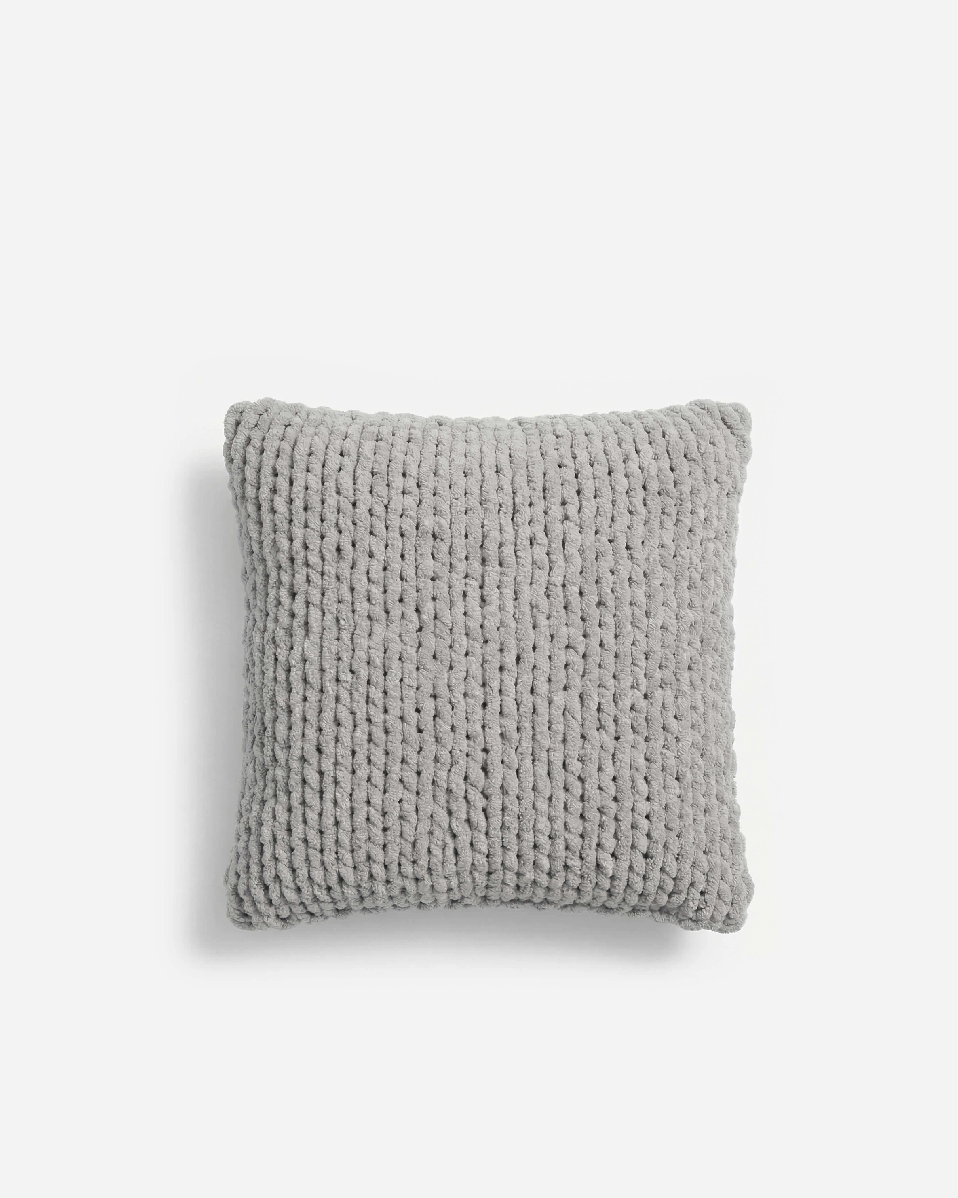 Snug Chunky Knit Throw Pillow - Image 7
