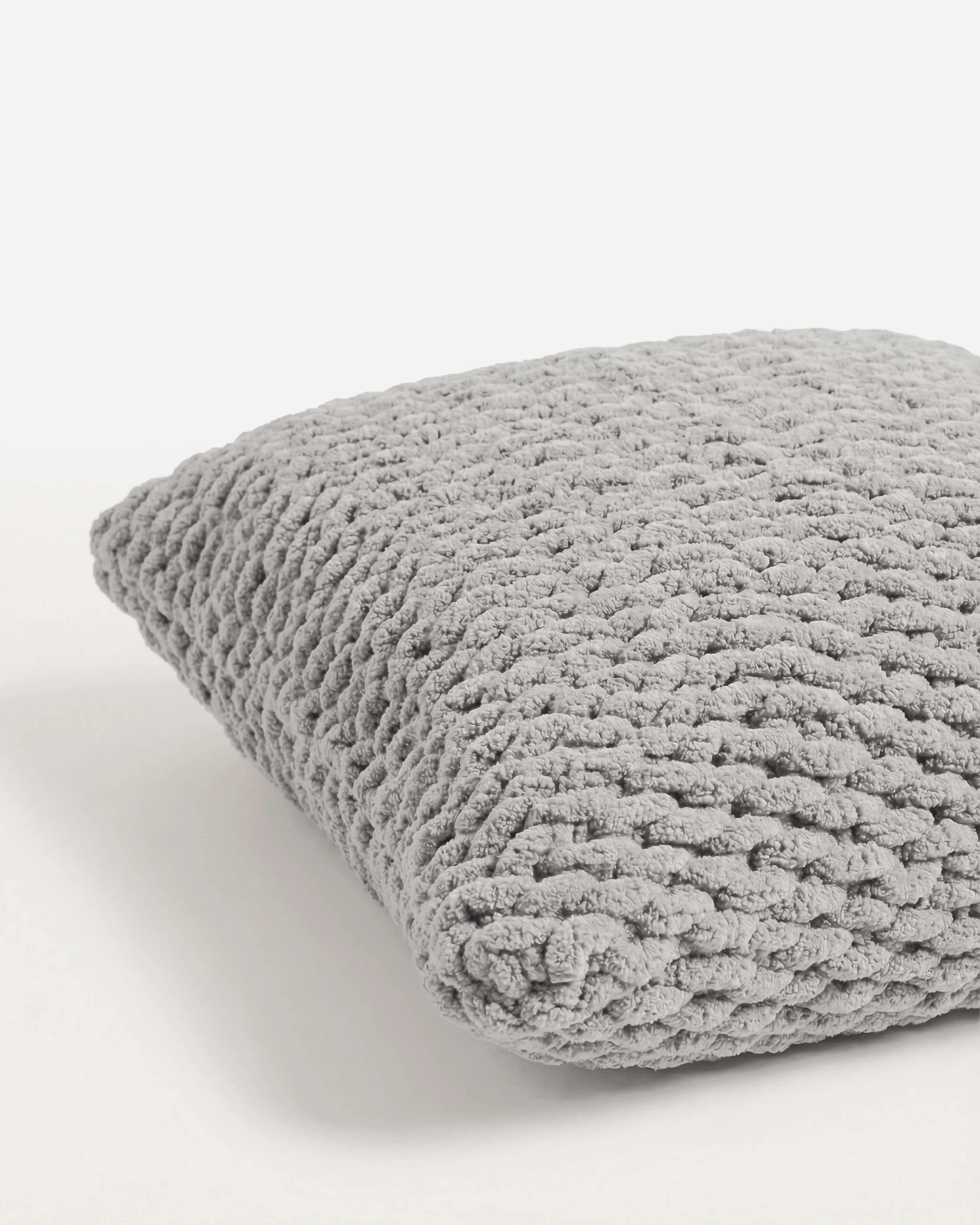 Snug Chunky Knit Throw Pillow - Image 8