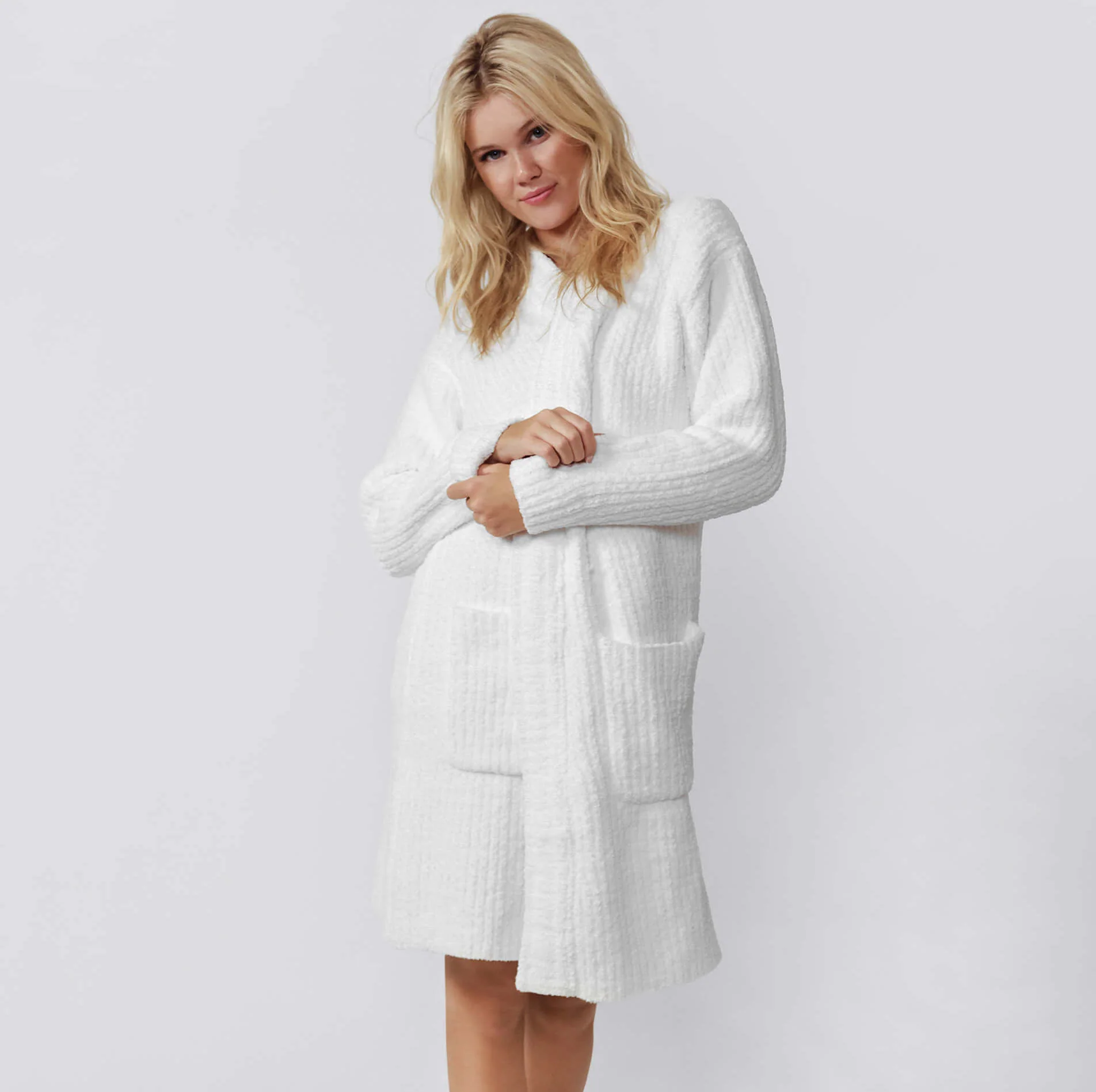 Snug Ribbed Cardigan Robe | Last Chance - Image 21