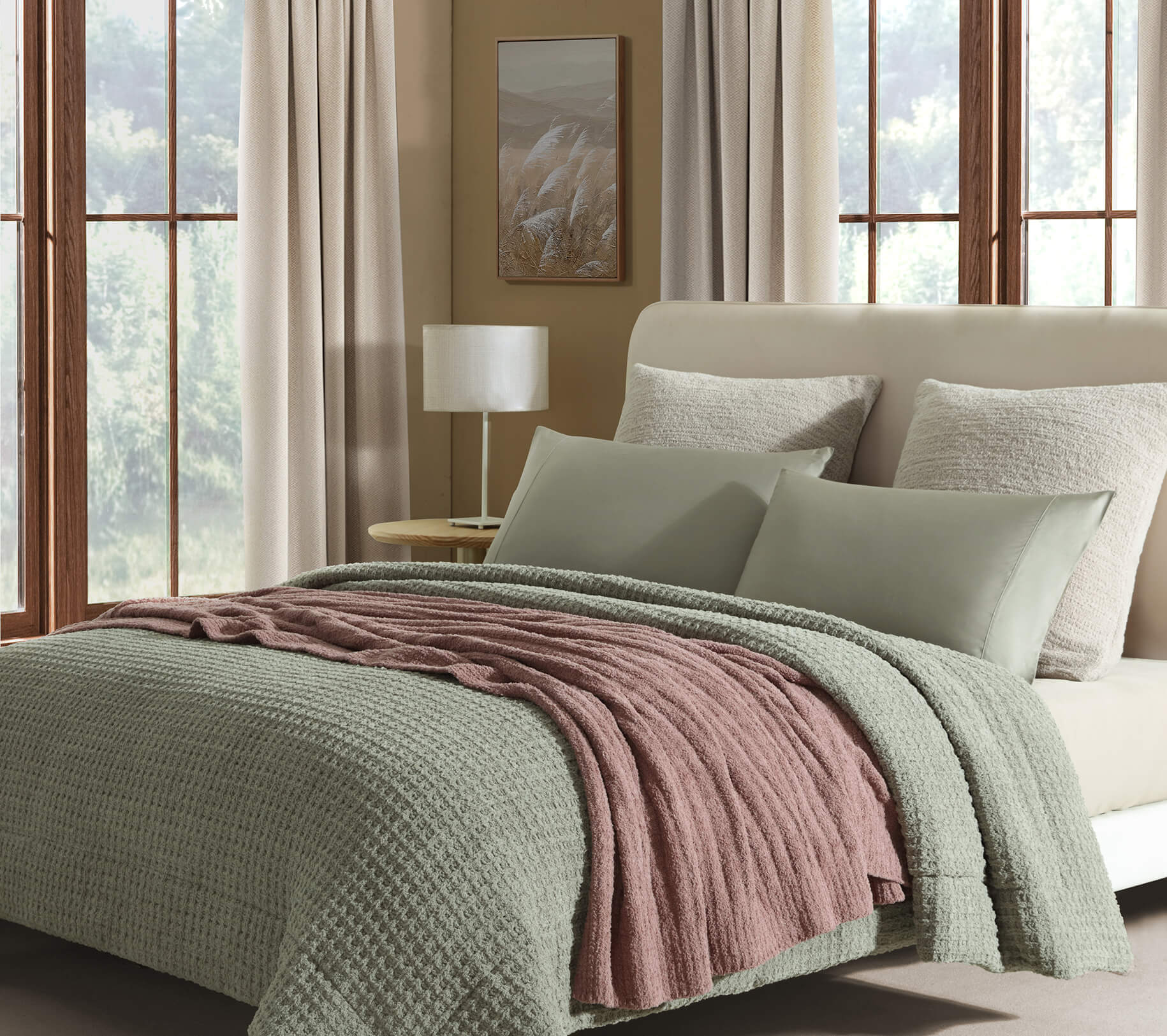 Snug Waffle Comforter | Last Chance - Image 12