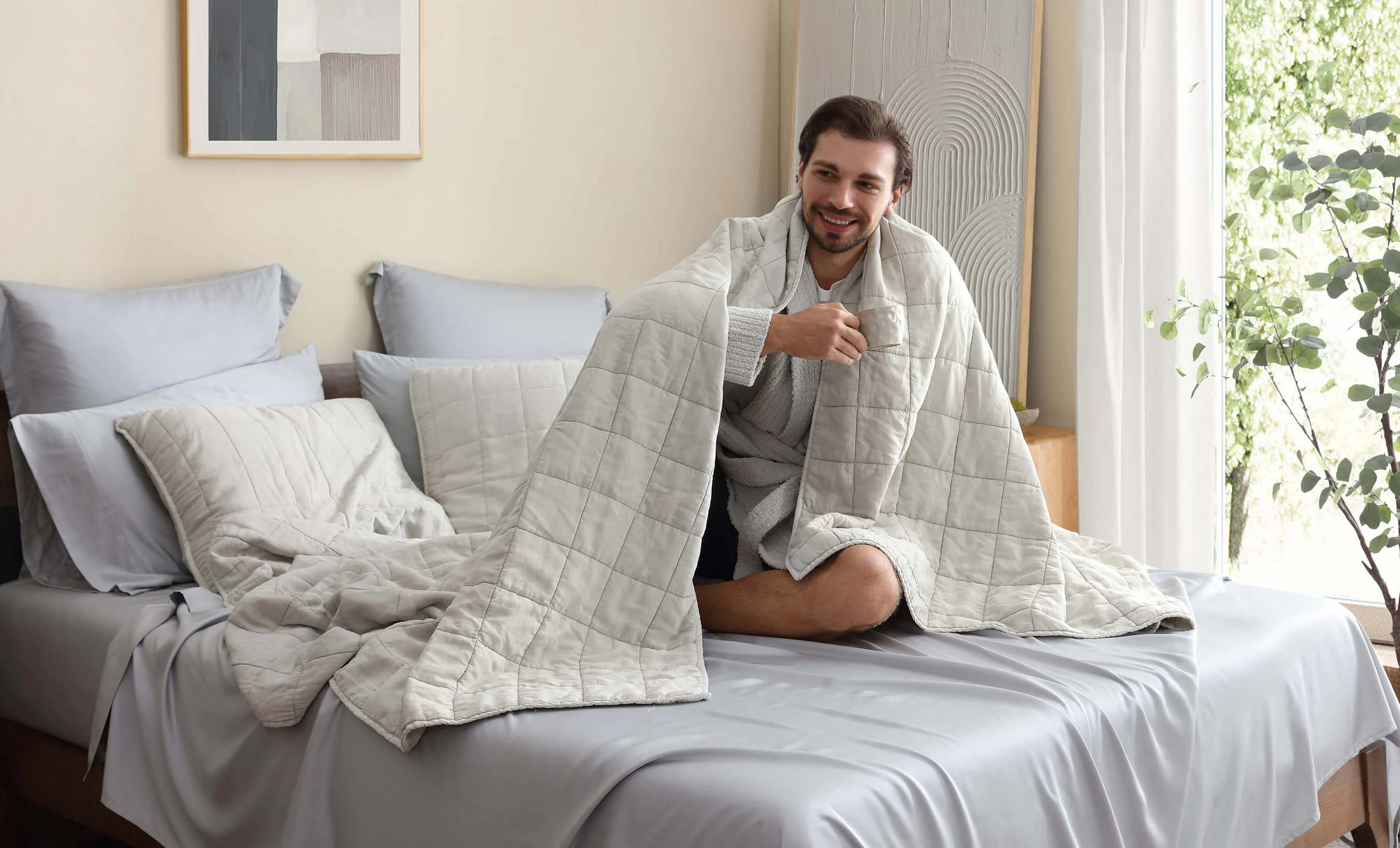 Stonewashed Lyocell Sham Set | Last Chance - Image 5