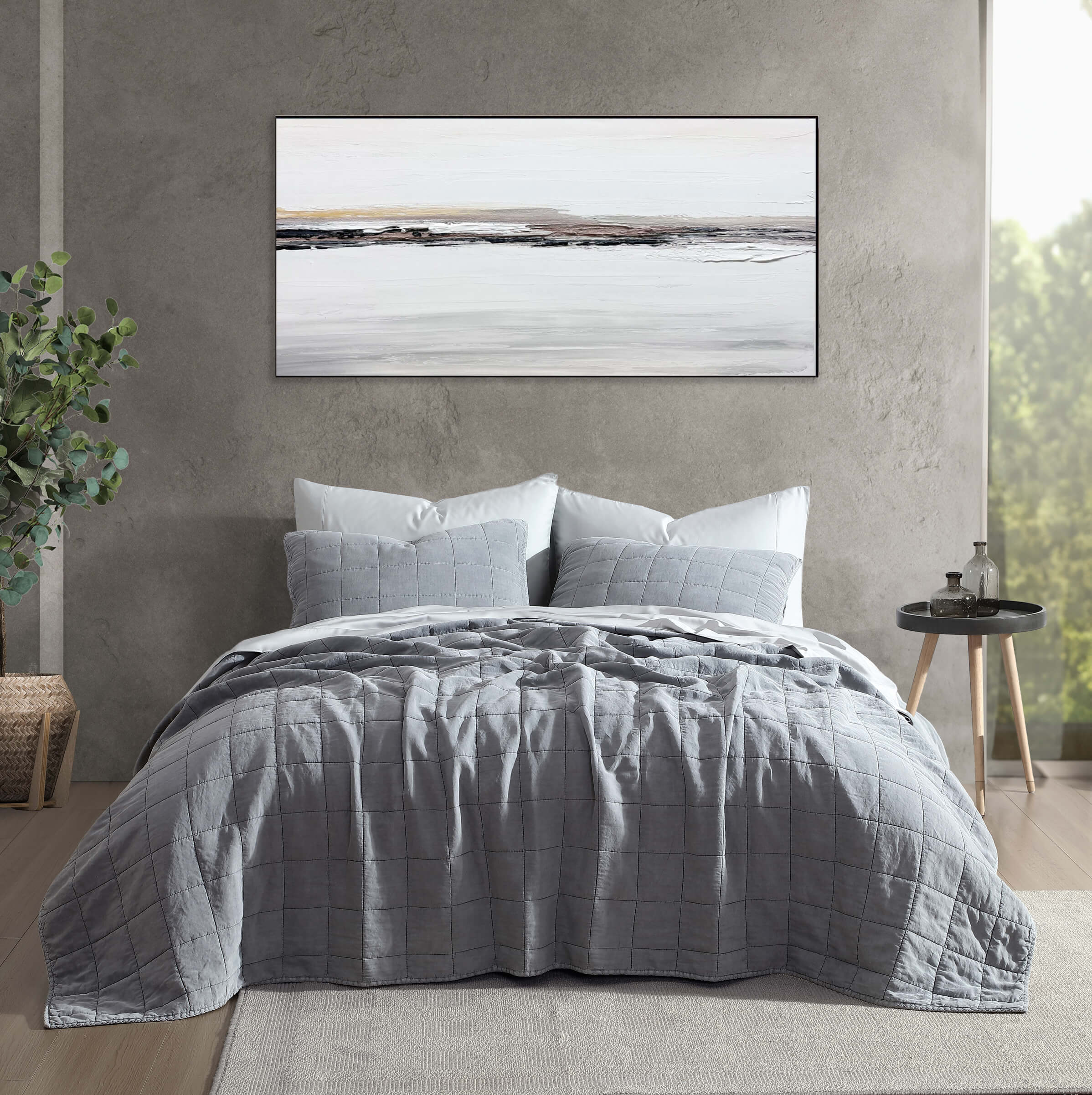 Stonewashed Lyocell Sham Set | Last Chance - Image 9
