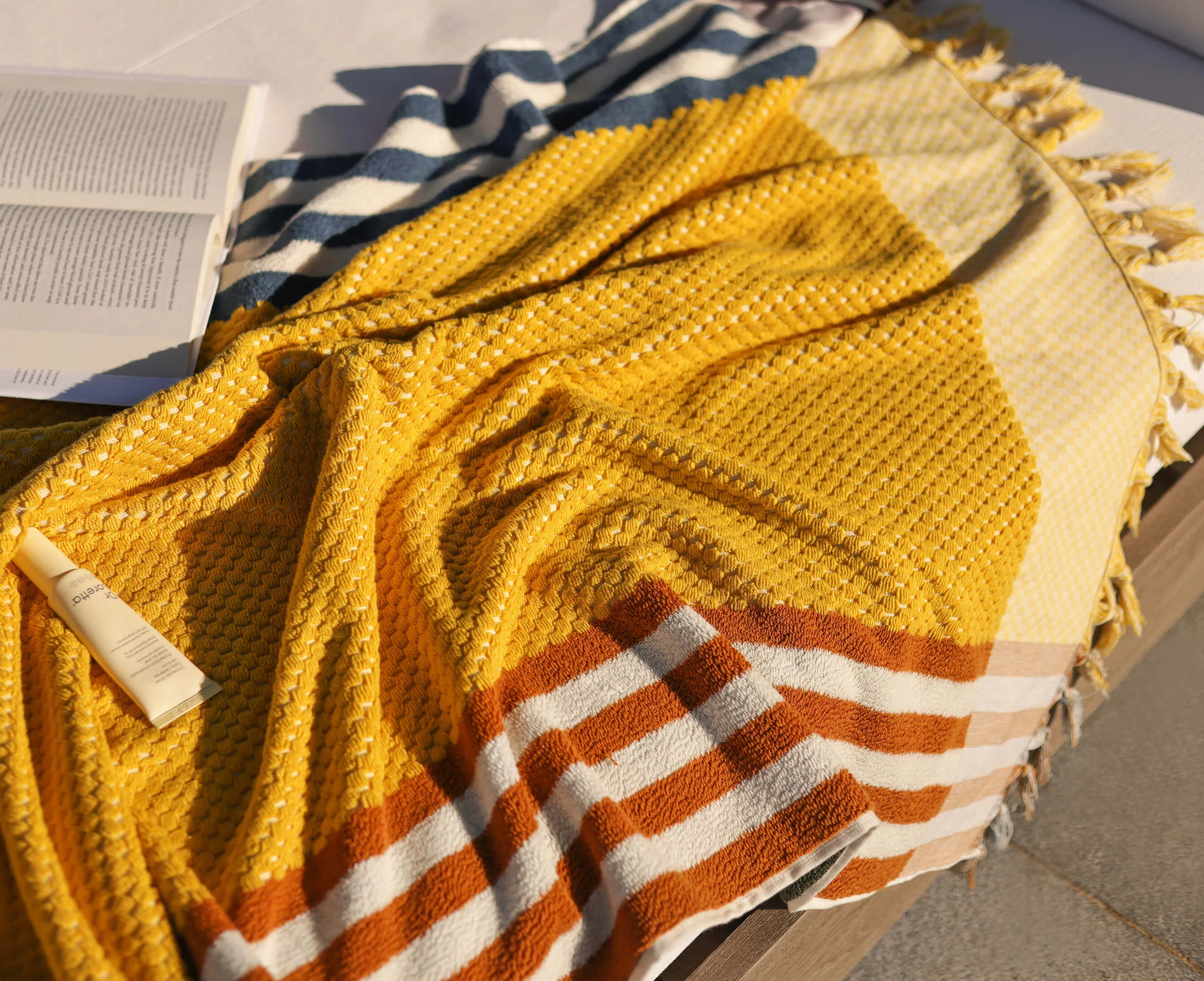 Striped Beach Towel - Image 4