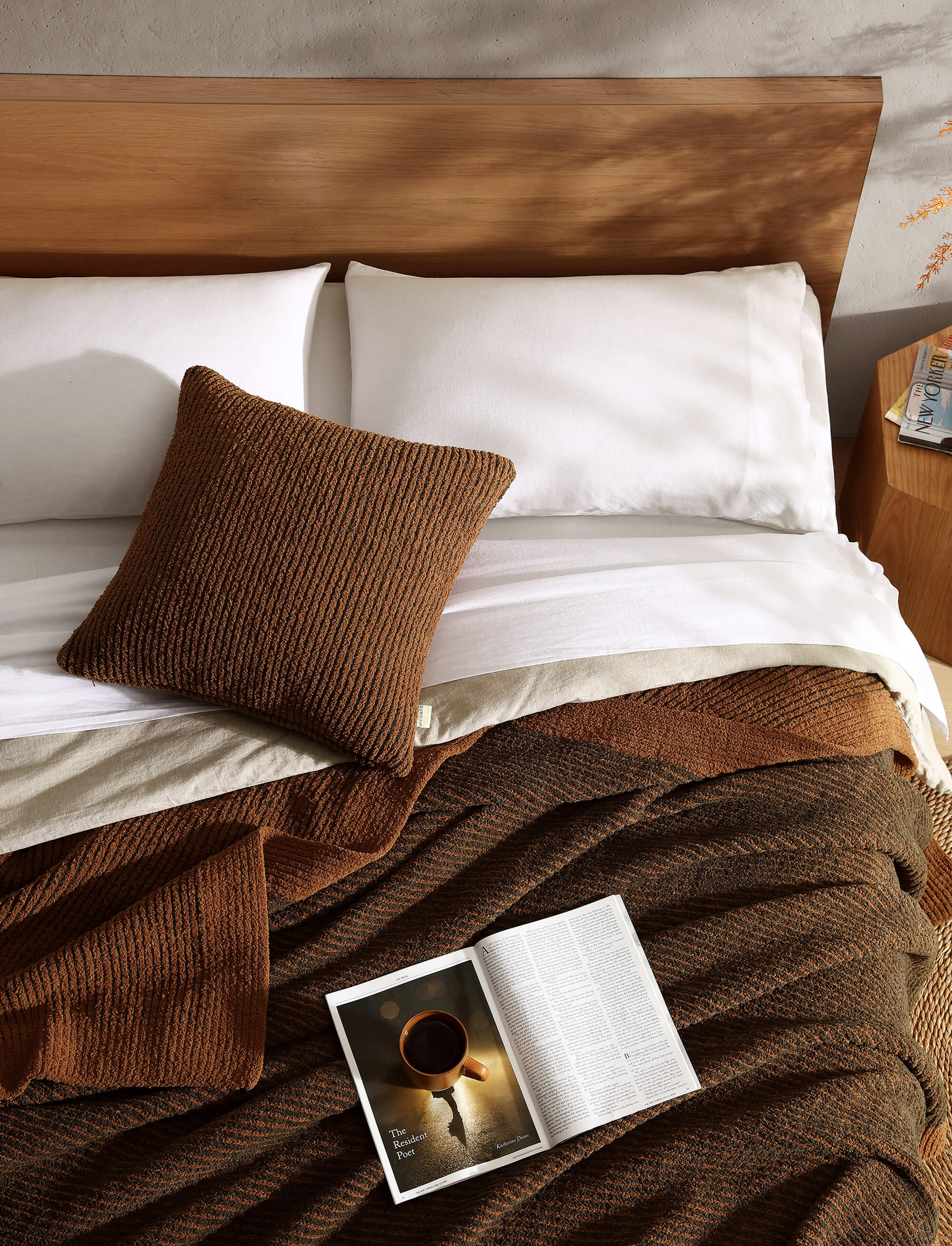 Two-Tone Ribbed Bed Blanket | Last Chance - Image 4
