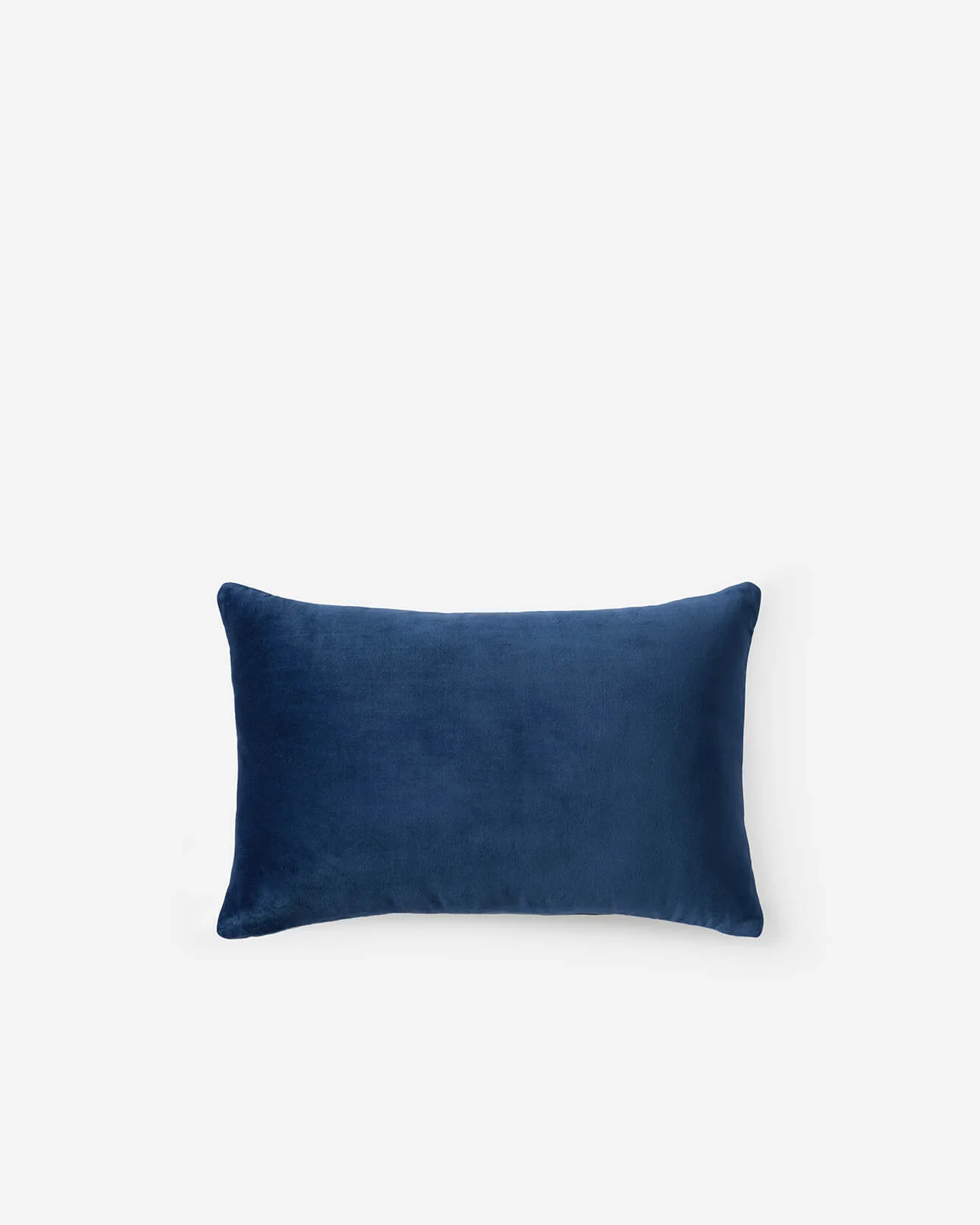 Velvet Crane in the Clouds Small Lumbar Pillow - Image 4