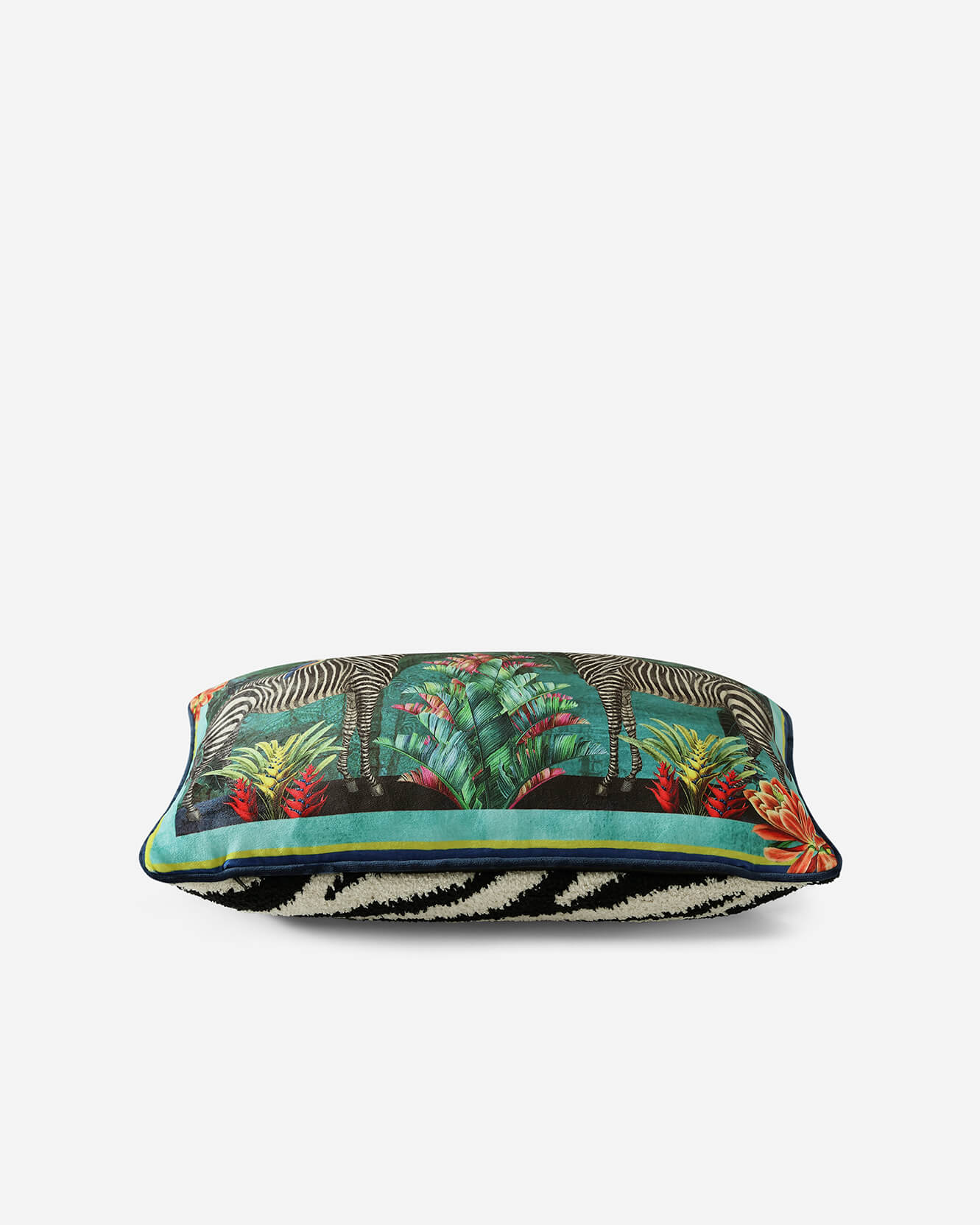 Vintage Zebra Small Lumbar Pillow | Last Chance - Image 4