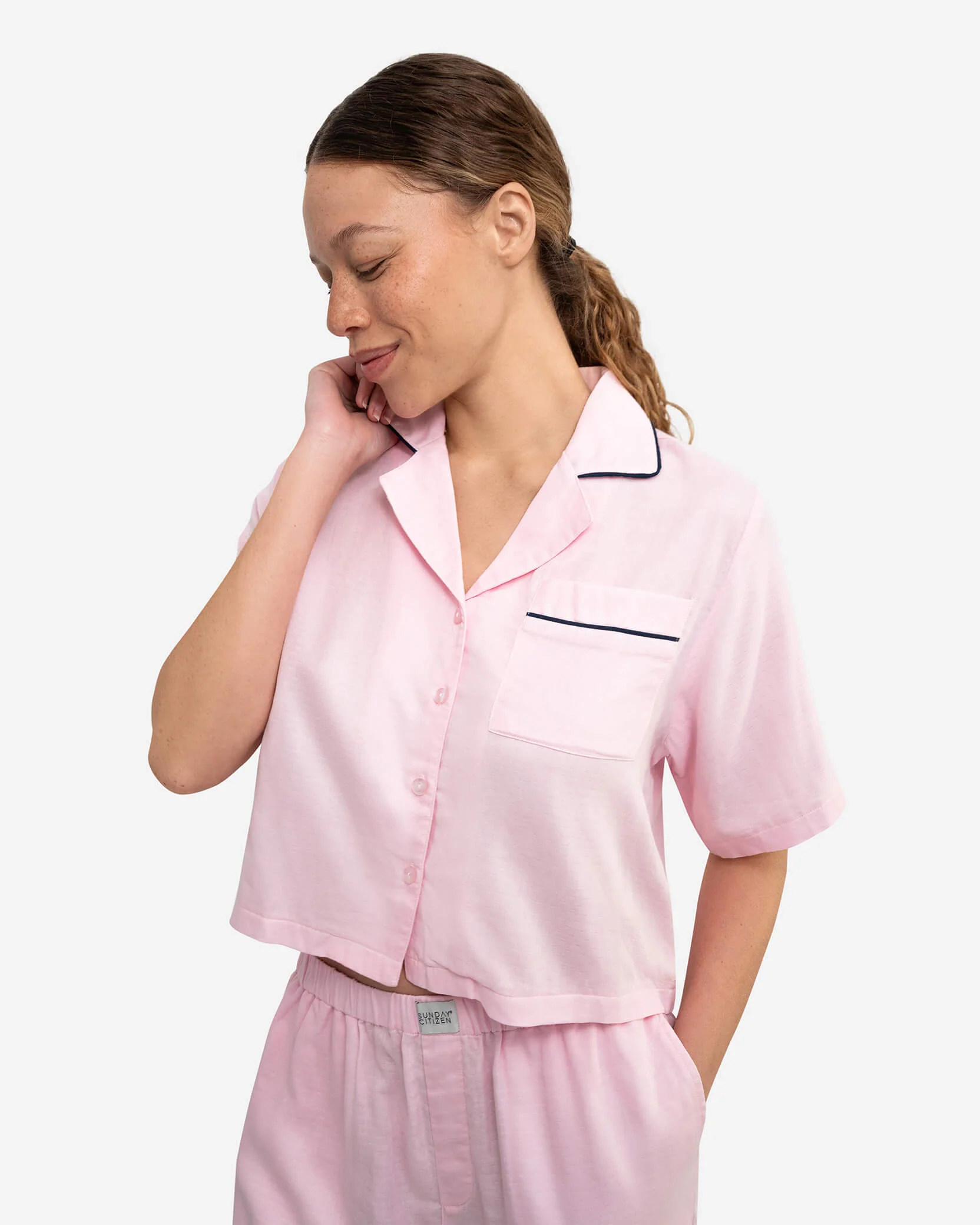 Woven Cotton Short Pajama Set - Image 18