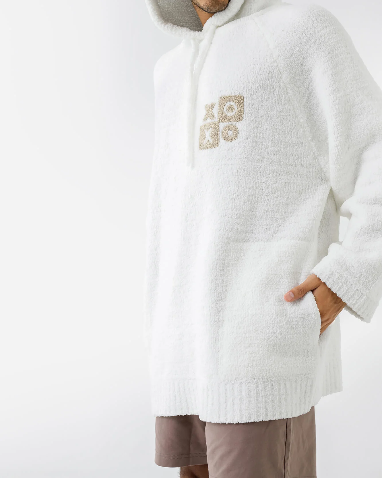 XO Checkerboard Snug Blanket Hoodie | Last Chance - Image 8