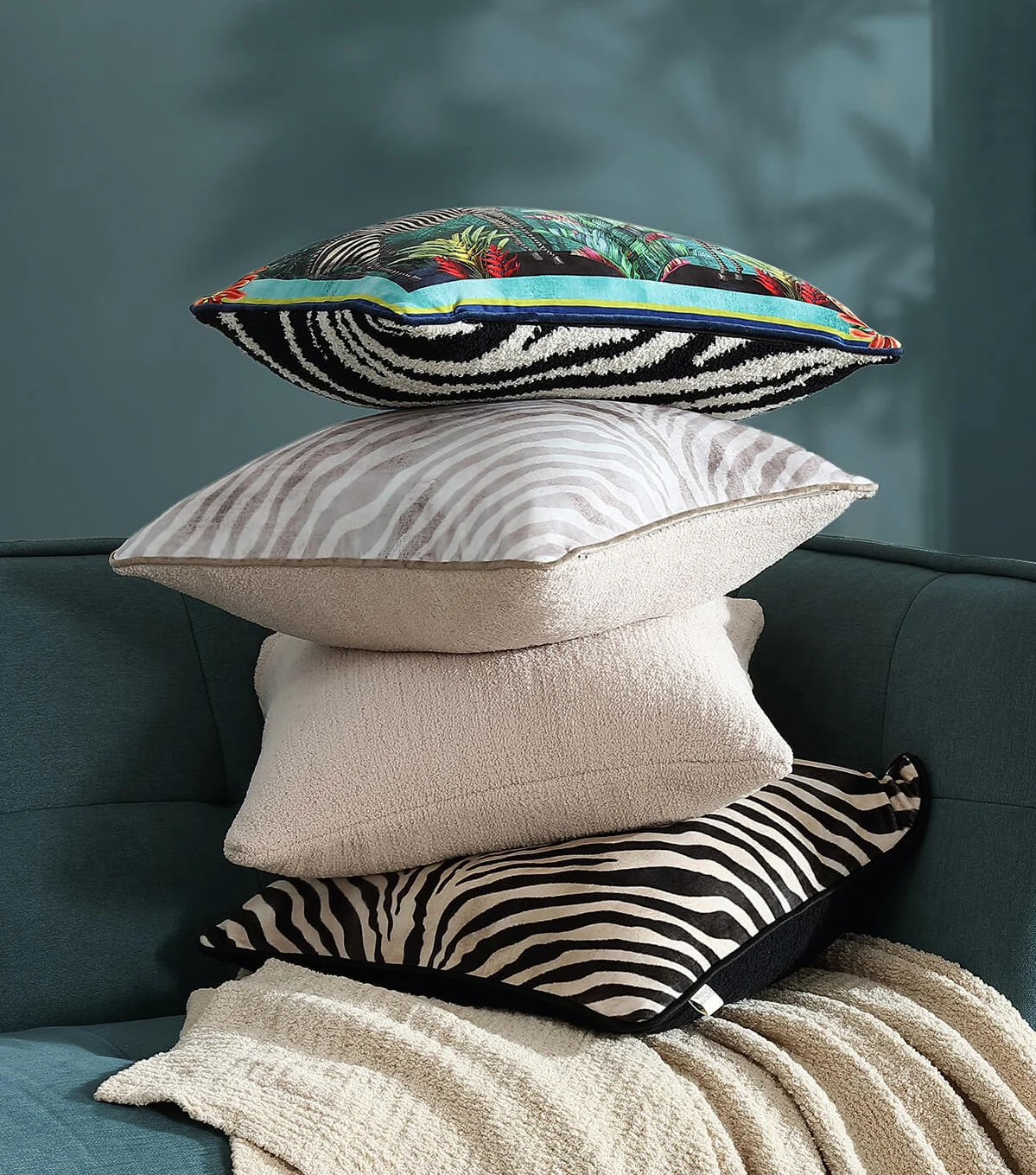Zebra Throw Pillow | Last Chance - Image 10